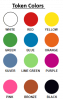Custom 1-1/2" Plastic Token - Minimum Quantity 250